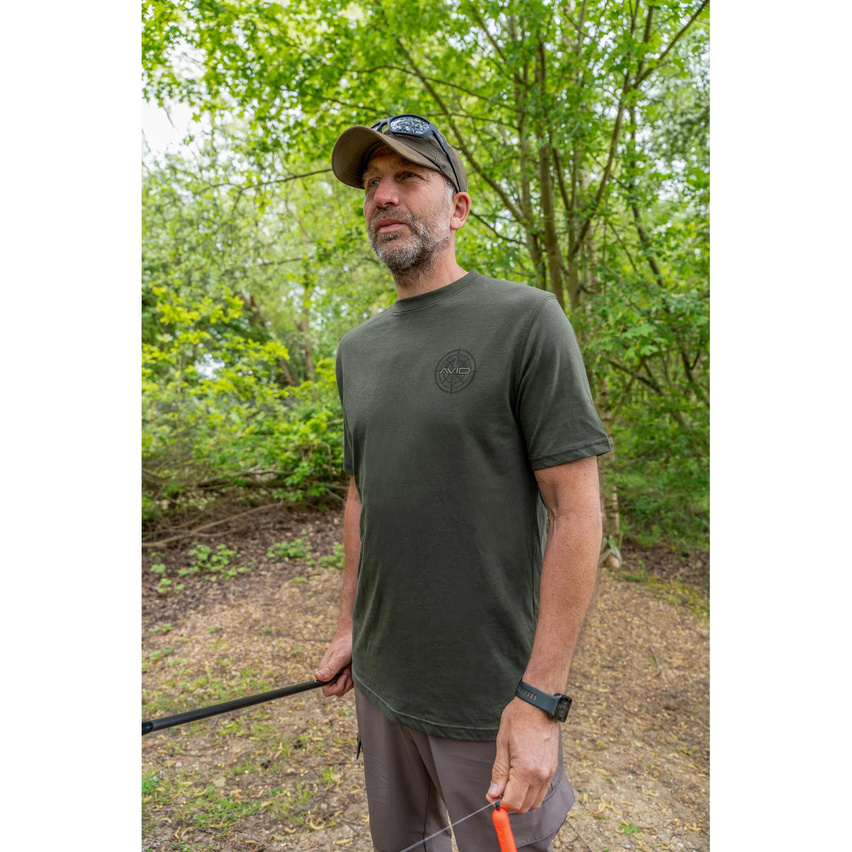 Camiseta Avid Carp Bearing (Green)