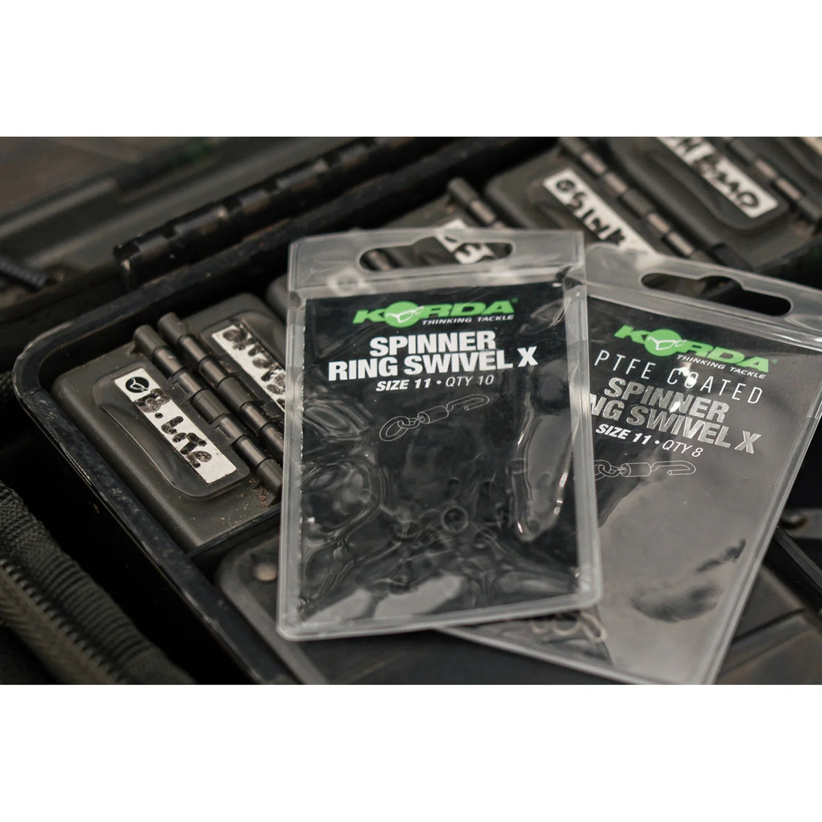 Material de montaje Korda PTFE Spinner Ring Swivel X | Size 11