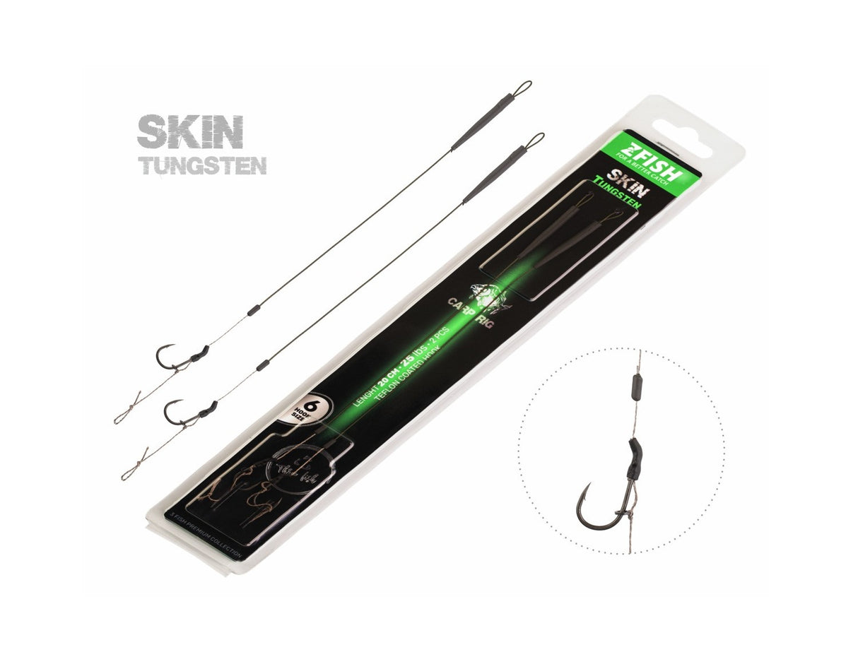 Mounted hooks Zfish Skin Tungsten Rig