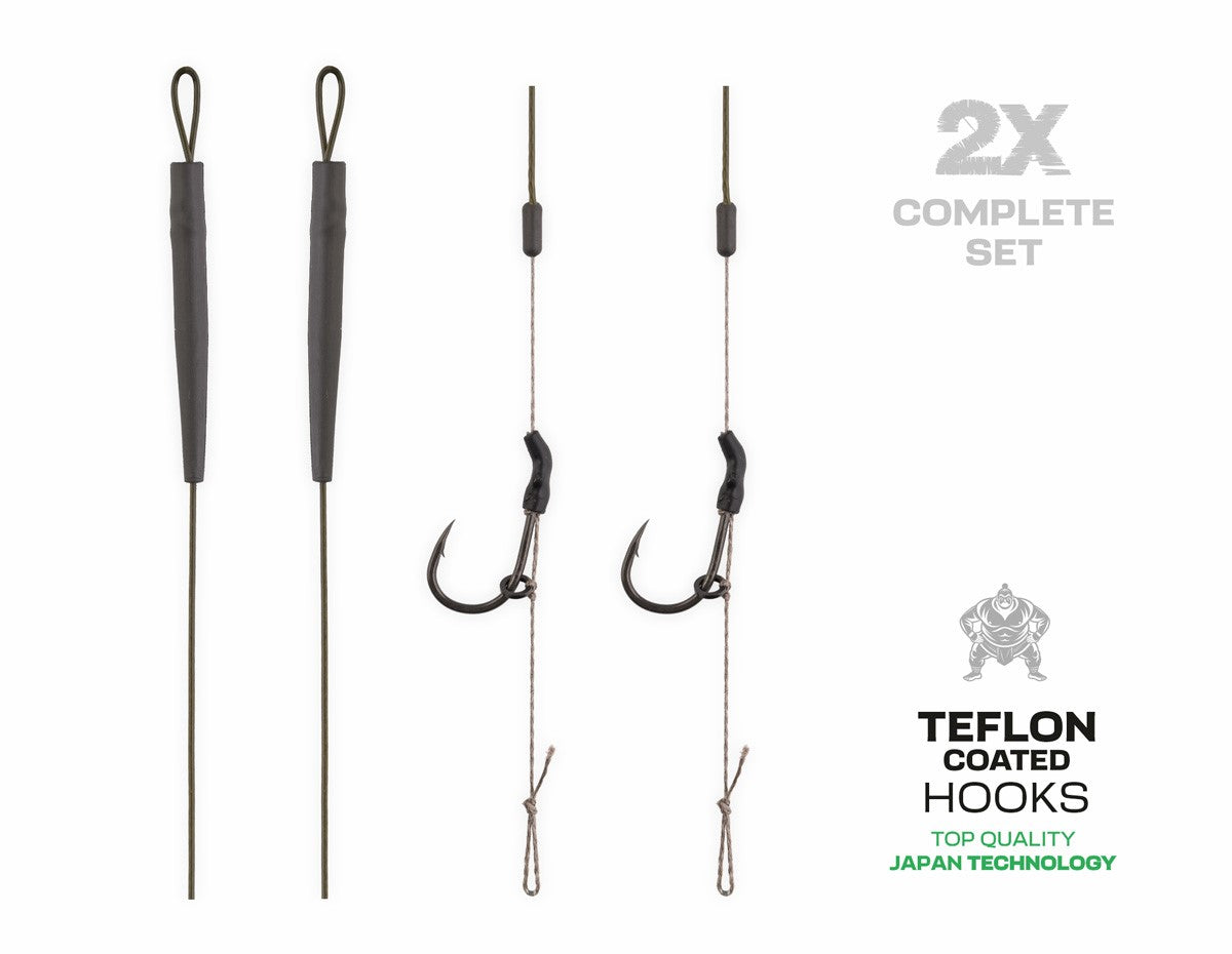 Mounted hooks Zfish Skin Tungsten Rig