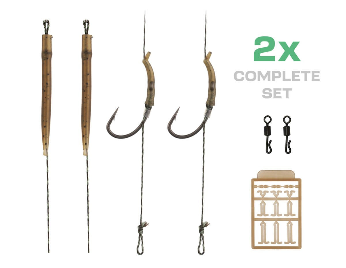 Mounted hooks Zfish Curve Shank