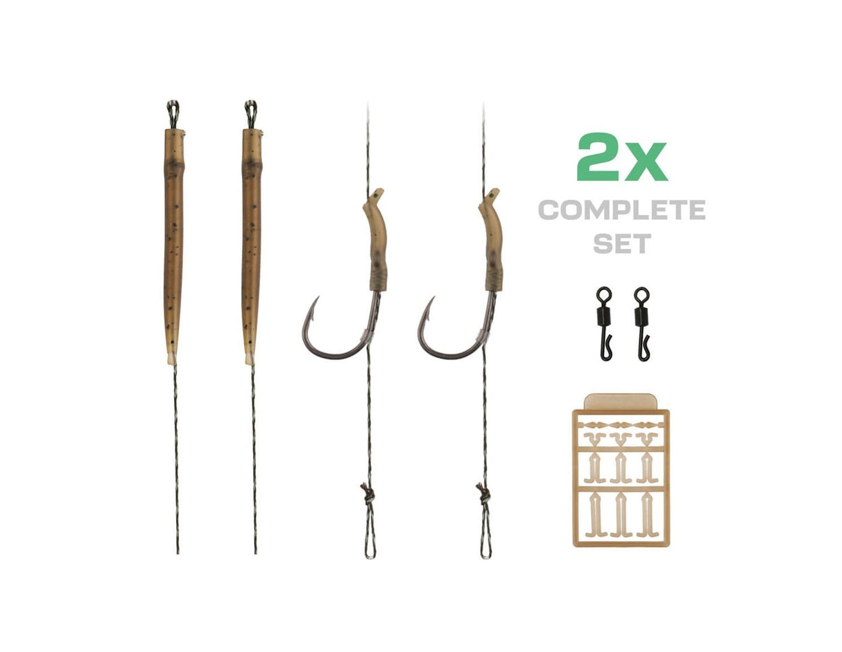 Mounted hooks Zfish Wide Gape