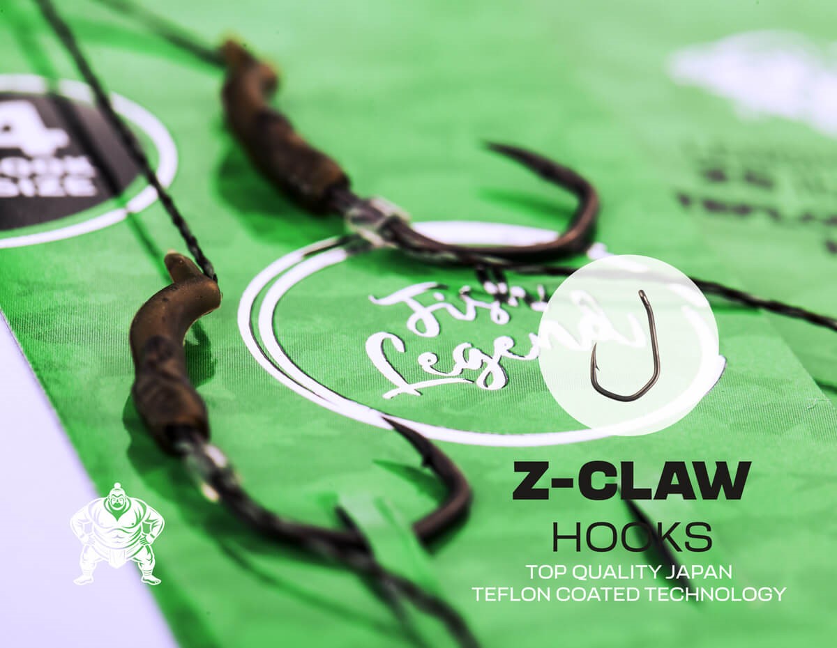 Mounted hooks Zfish Z-Claw