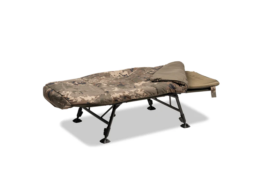 Bed Chair Nash Indulgence 4 Junior Sleep System Camo