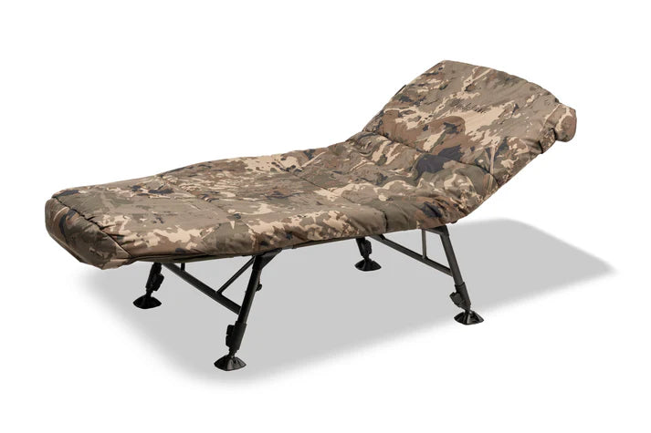 Bed Chair Nash Indulgence 4 Junior Sleep System Camo