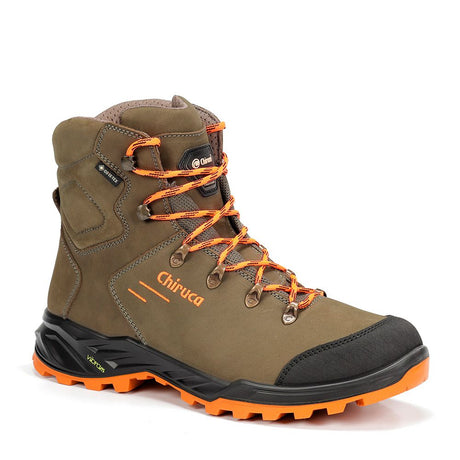 Botas Chiruca Game Force Hi Vis 38 Gore-Tex Verde y Naranja - Tienda Carpfishing