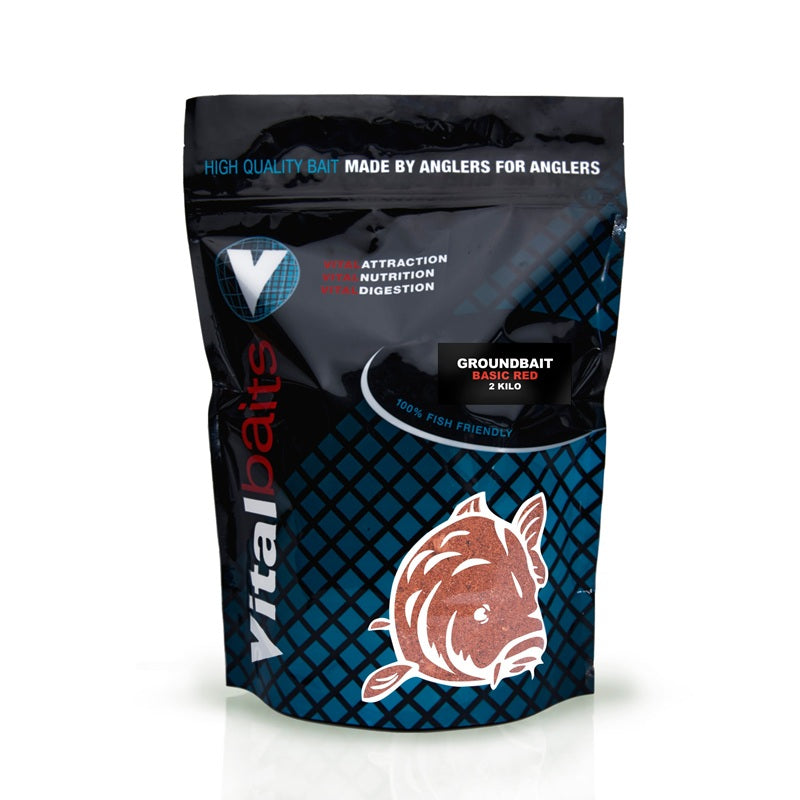 Engodo Vitalbaits Rojo 2 kg - Tienda Carpfishing