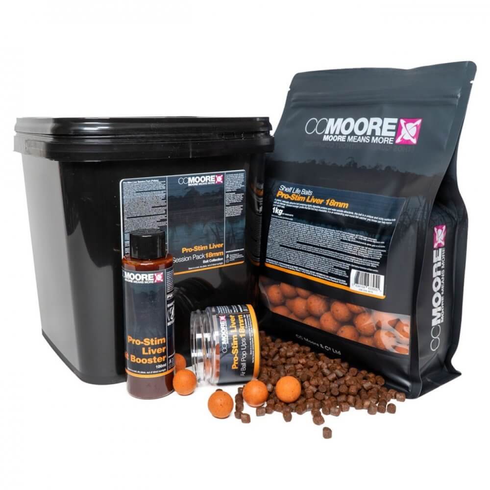 Session Pack Ccmoore Pro-Stim Liver 18 mm - Tienda Carpfishing