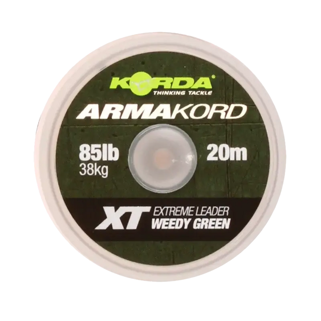Trenzado Korda Arma Kord XT Verde 20 m - Tienda Carpfishing