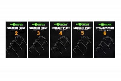 Anzuelos Korda Straight Point - Tienda Carpfishing