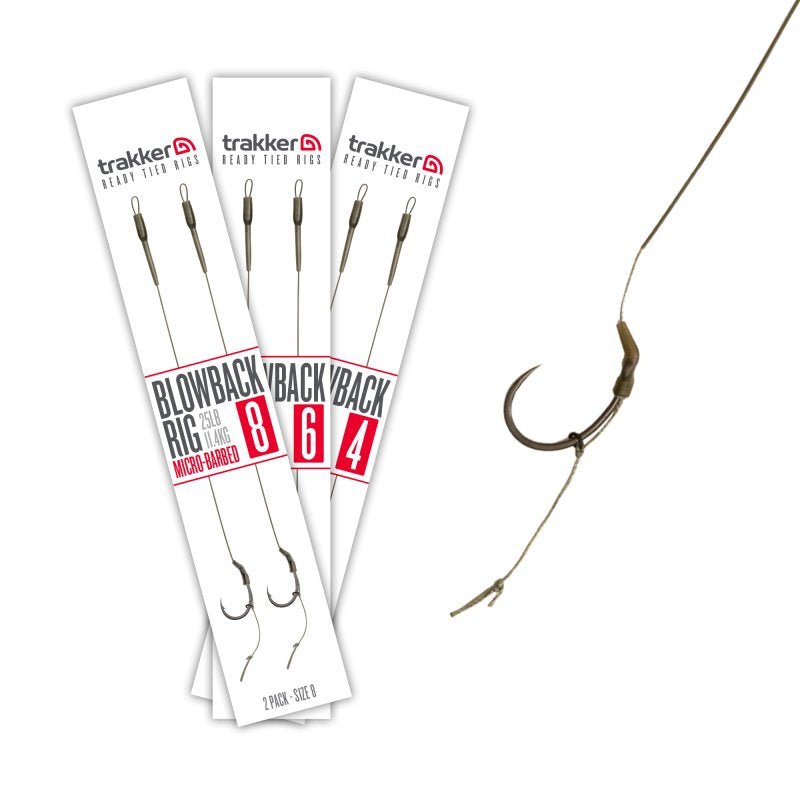 Anzuelos montados Trakker Blowback Rig - Tienda Carpfishing