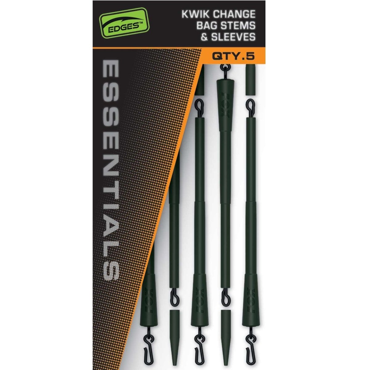 Bag Stems & Sleeves Fox Edges Essentials Kwik Change - Tienda Carpfishing