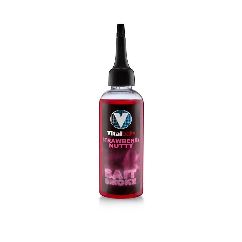 Bait Smoke Vitalbaits Strawberry Nutty 100 ml - Tienda Carpfishing