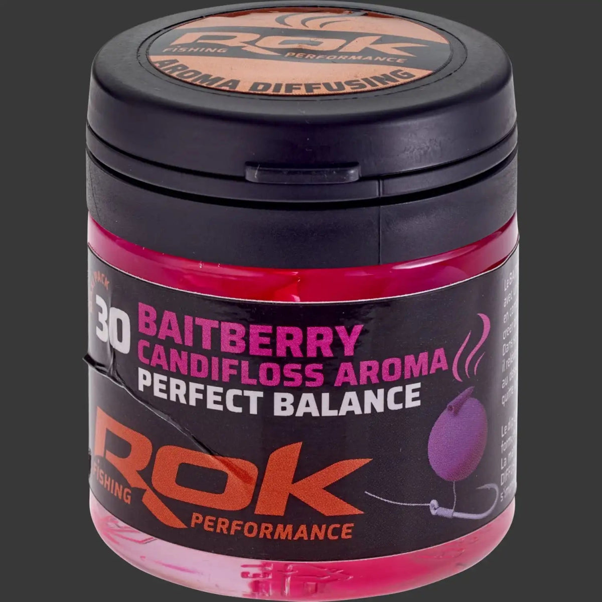 Baitberry Rok Fishing Perfect Balance Candifloss Rosa - Tienda Carpfishing