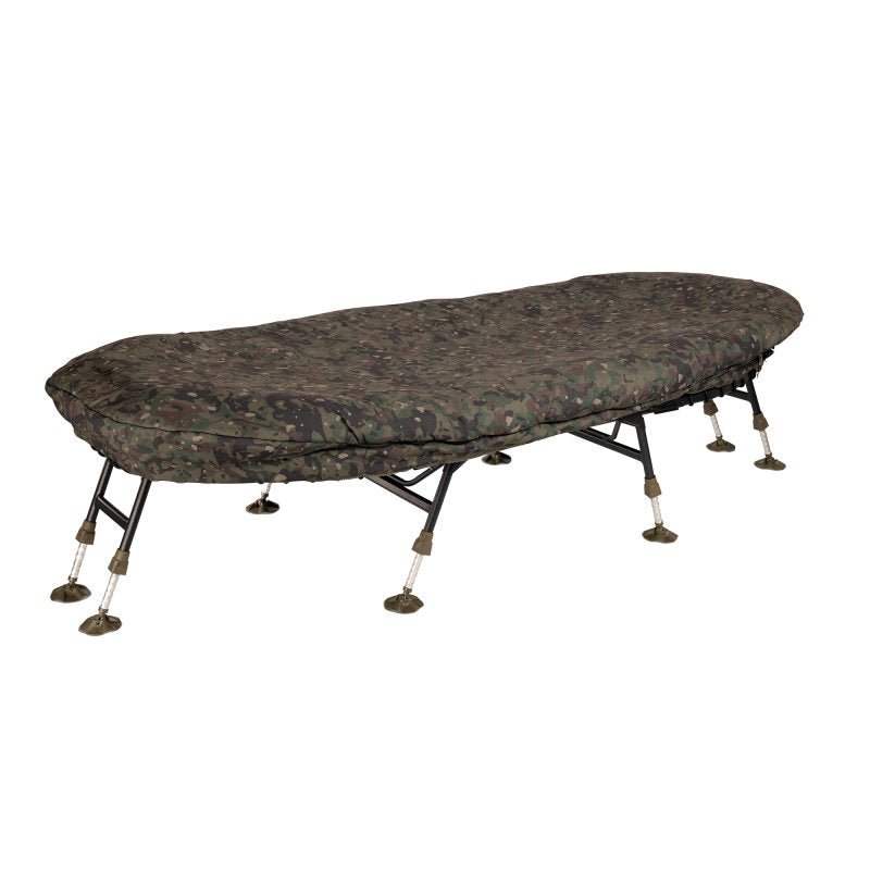 Bed Chair con saco de dormir Trakker Wide Levelite Oval MF - HDR - Tienda Carpfishing