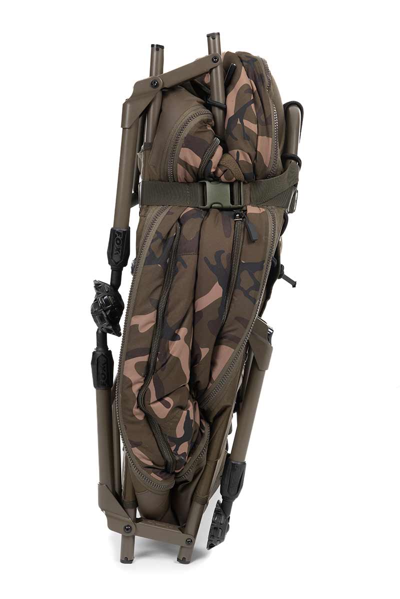 Bed Chair + saco de dormir Fox Camolite Compact - Tienda Carpfishing