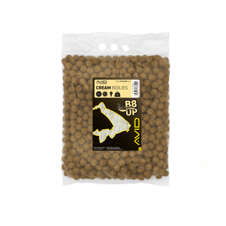 Boilies Avid Carp B8 - Up Cream 20 mm 5 Kg - Tienda Carpfishing
