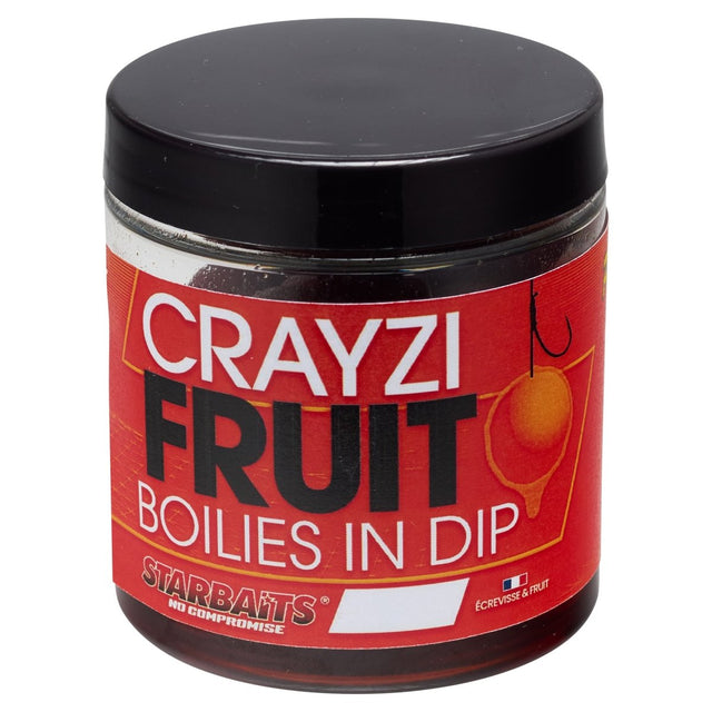Boilies in Dip Starbaits Crayzi Fruit 24 mm - Tienda Carpfishing