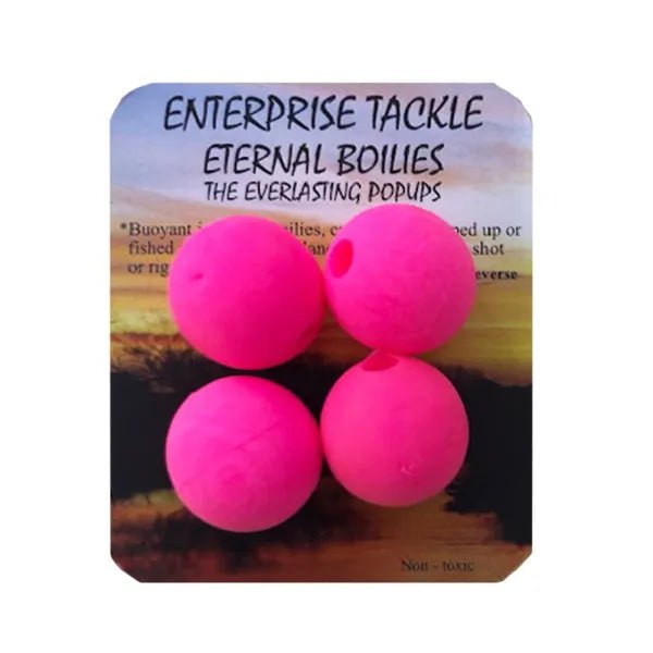 Boilies Pop Ups Enterprise Eternal rosa fluor 18 mm - Tienda Carpfishing