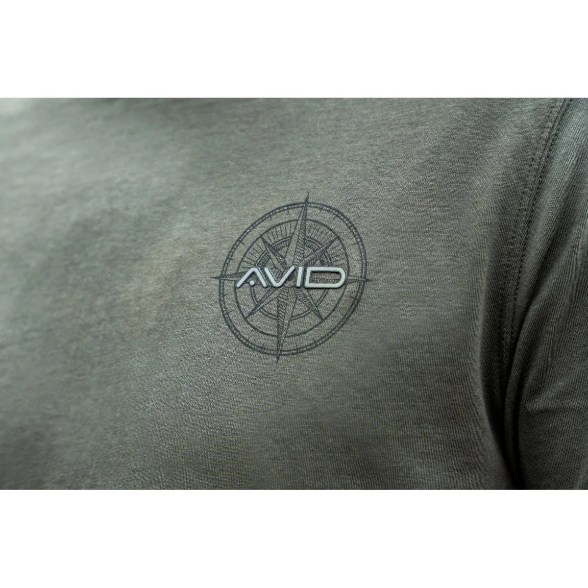 Camiseta Avid Carp Bearing Verde - Tienda Carpfishing