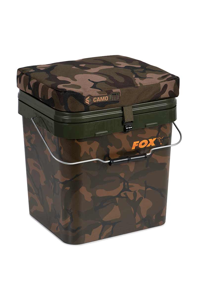 Cojín Fox Tipo Cubo Camo - Tienda Carpfishing