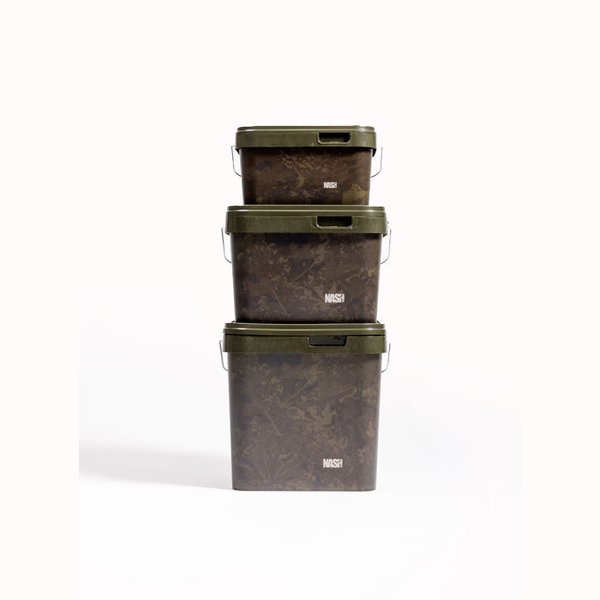 Cubo Nash Camo 17 litros - Tienda Carpfishing