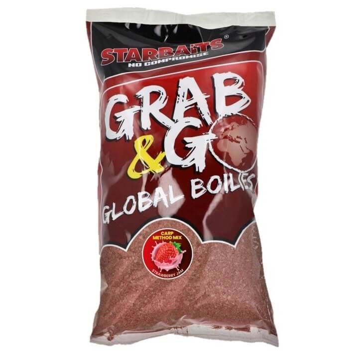 Engodo Starbaits Grab Go Global Strawberrry Jam 1,8 Kg - Tienda Carpfishing