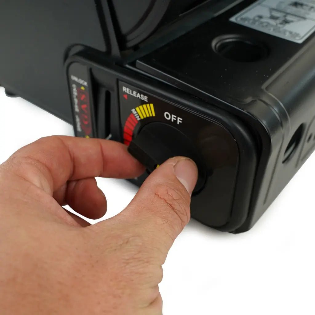 Estufa portátil Faith Eurocatch + cocina 1,3 KW - Tienda Carpfishing