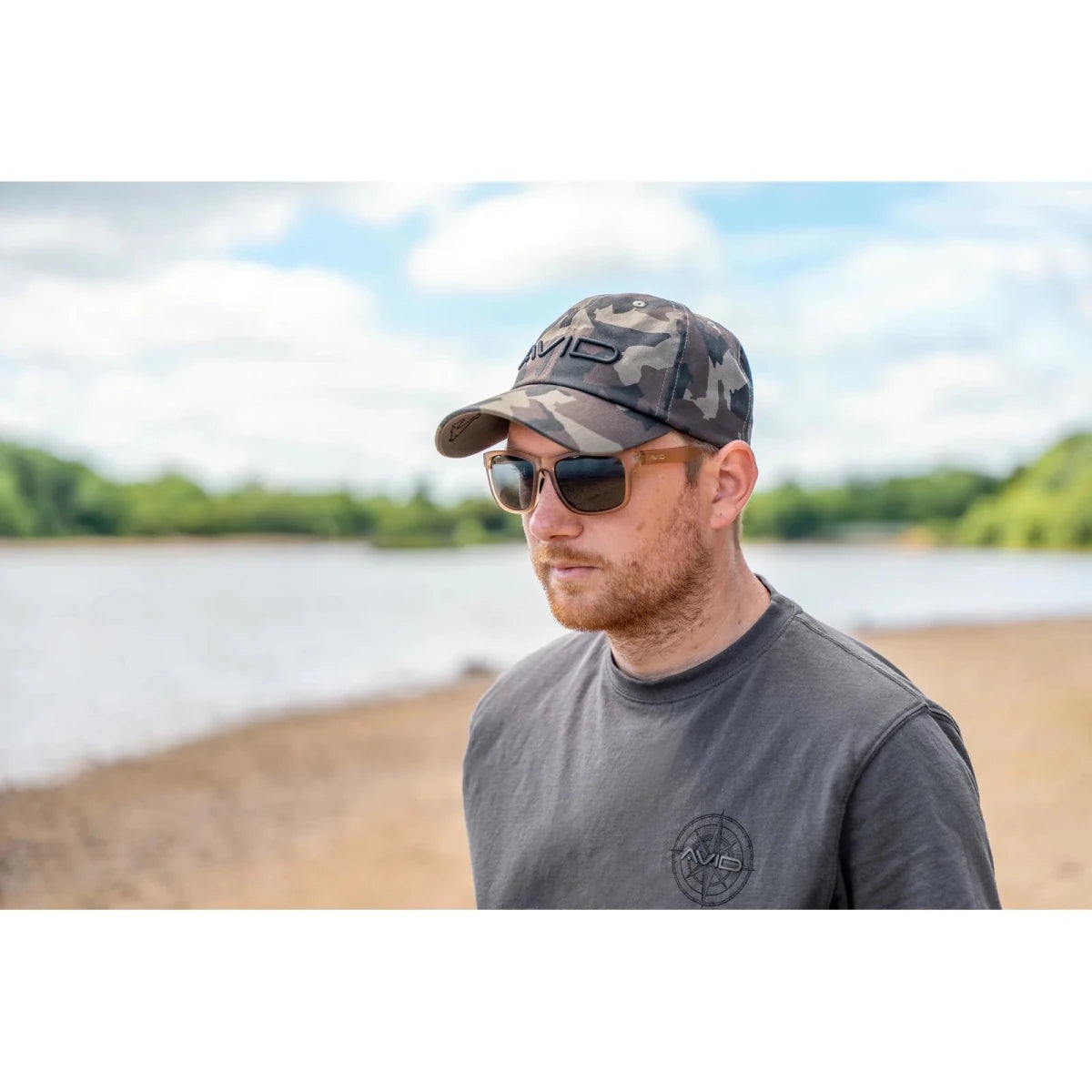 Gorra Avid Carp Distortion Dark Camo - Tienda Carpfishing