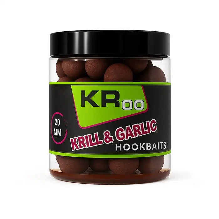 Hook Baits Krom Quality KR100 Krill & Garlic 20mm