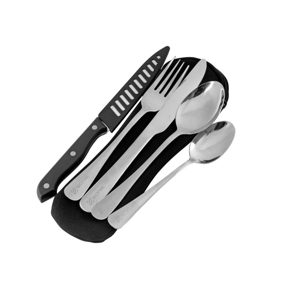 Juego de cubiertos Sonik Sizzla - Tienda Carpfishing