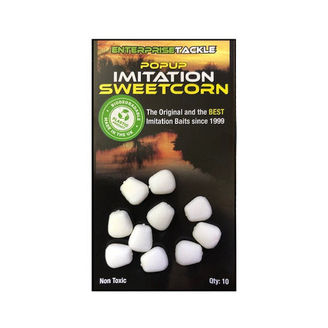 Maiz flotante Enterprise Pop Up Sweetcorn Blanco Piña - Tienda Carpfishing