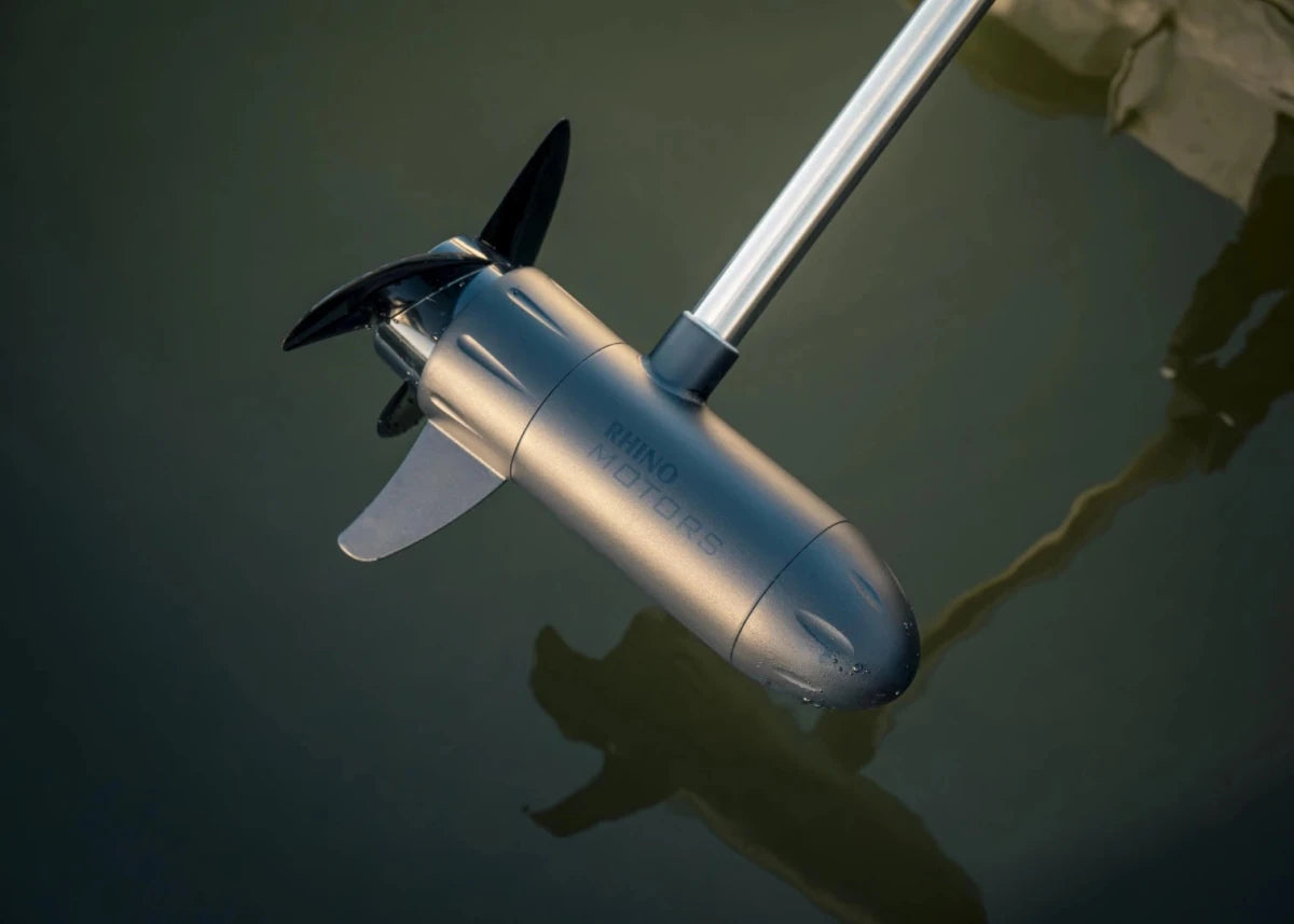 Motor eléctrico Rhino VX V2 Motor fueraborda eléctrico 55 lb - Tienda Carpfishing