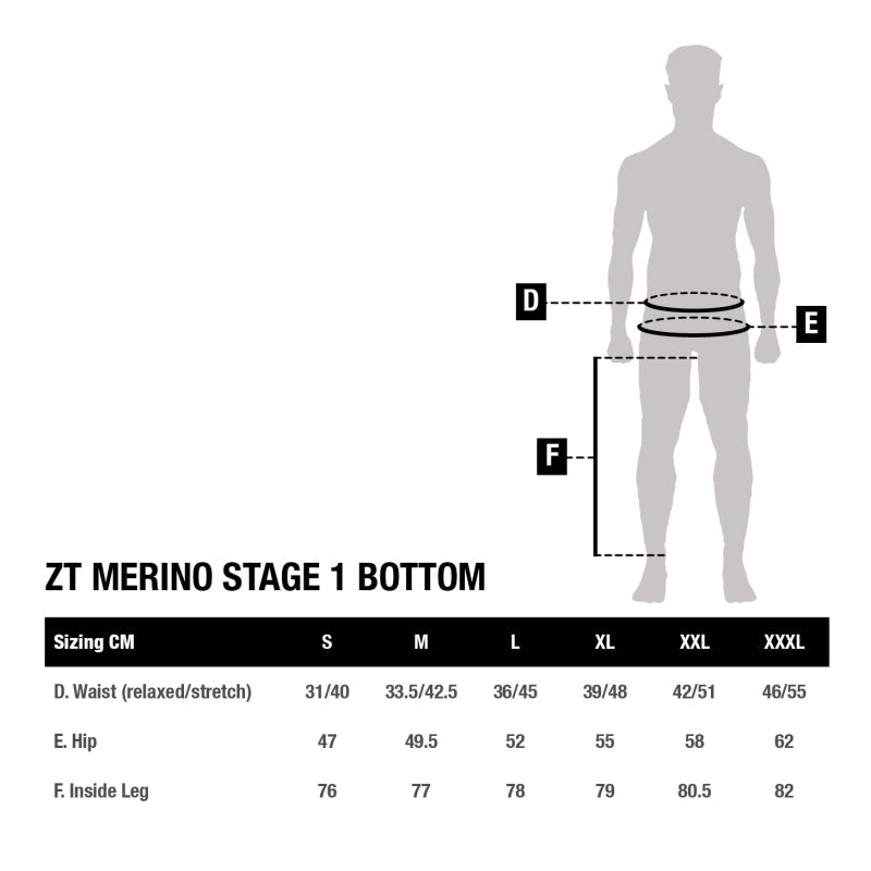 Pantalón térmico Nash ZT Merino Stage 1 - Tienda Carpfishing
