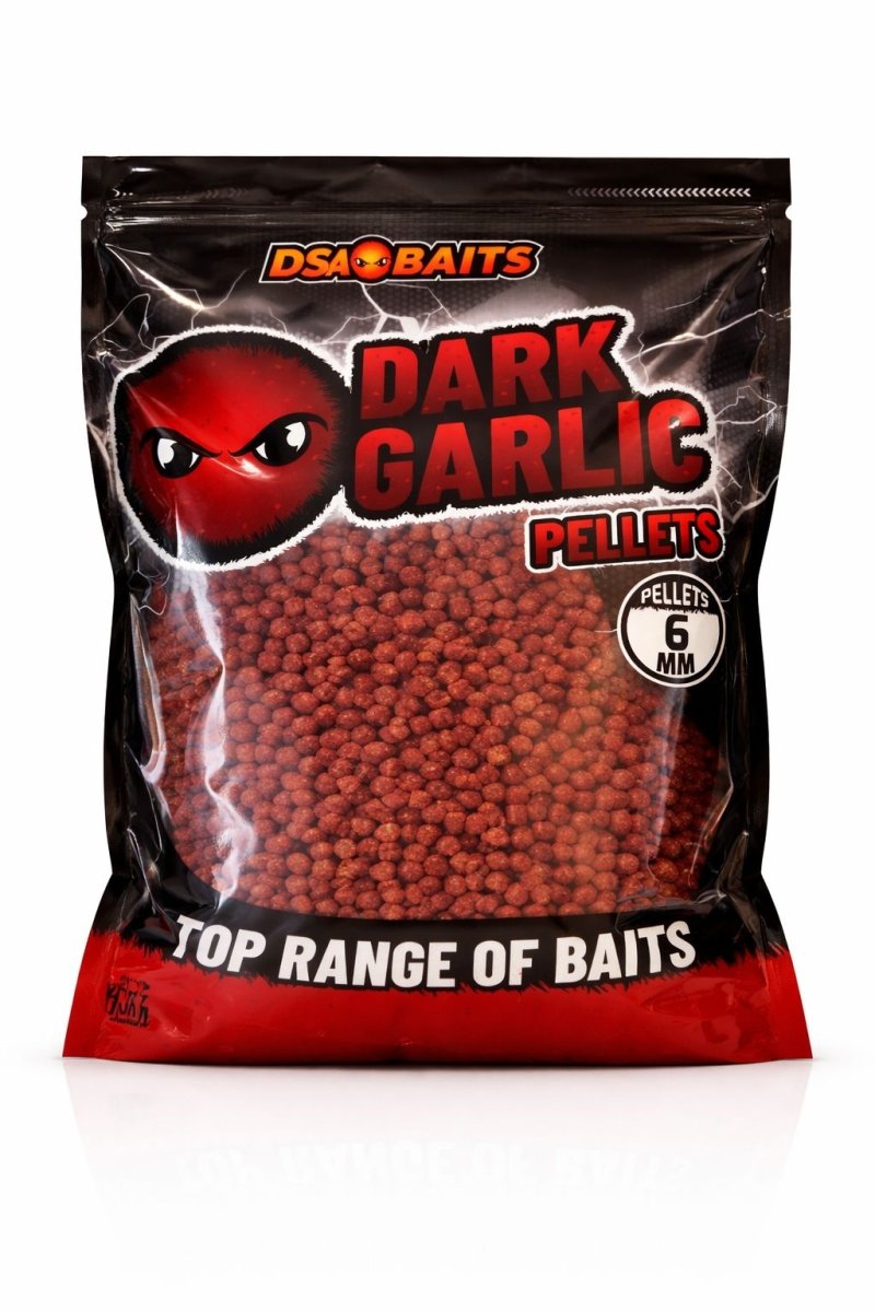 Pellet DSA Baits Top Range Dark Garlic 6 mm - Tienda Carpfishing