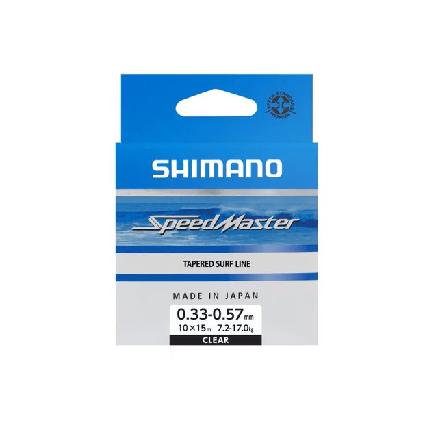 Puentes de línea cónicos Shimano Speedmaster Surf Taper Id 0,33 - 0,57 mm - 10 x 15 m - Tienda Carpfishing