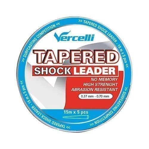 Puentes de línea cónicos Vercelli 0,37 - 0,70 mm - 5 x 15 m - Tienda Carpfishing