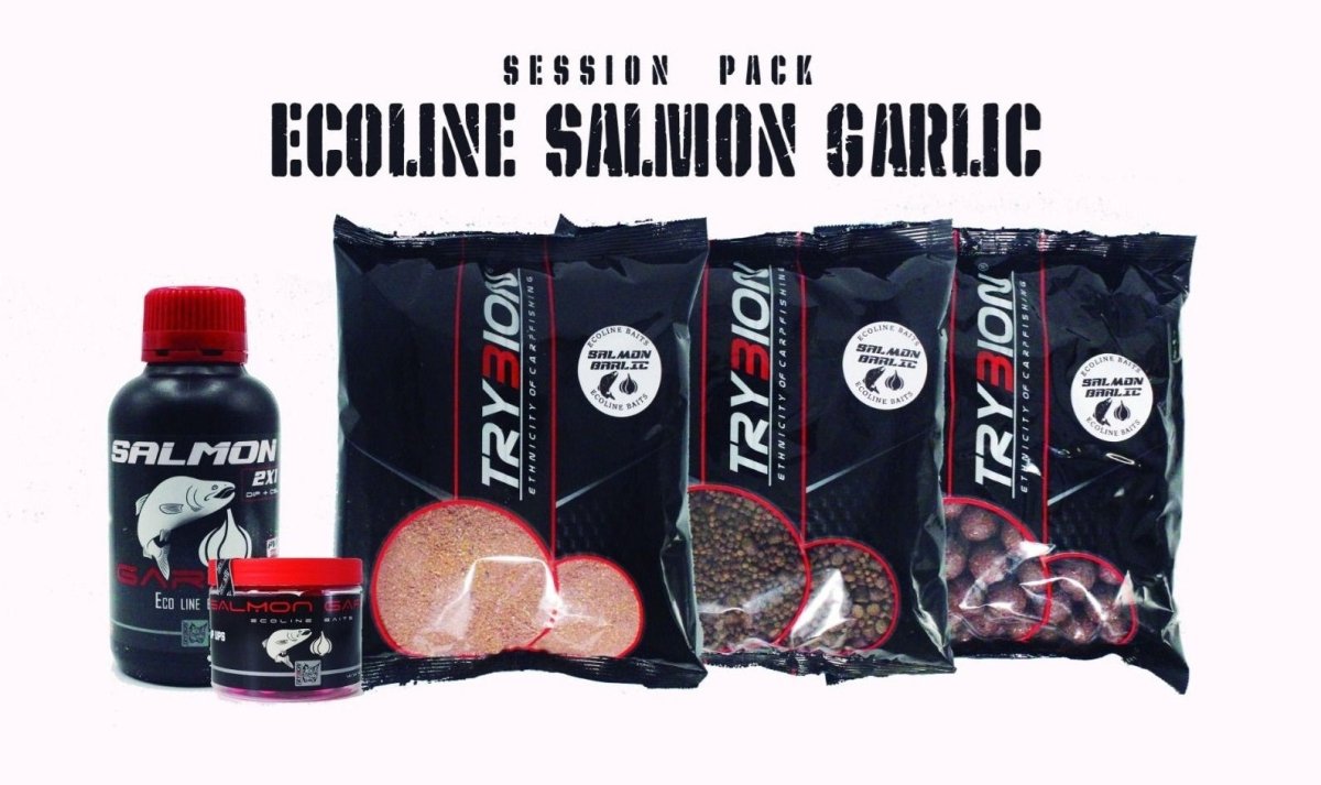 Session Pack Trybion Ecoline Salmon Garlic - Tienda Carpfishing