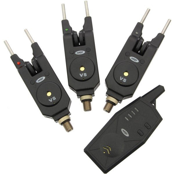 Set de alarmas 3+1 NGT Wireless - Tienda Carpfishing