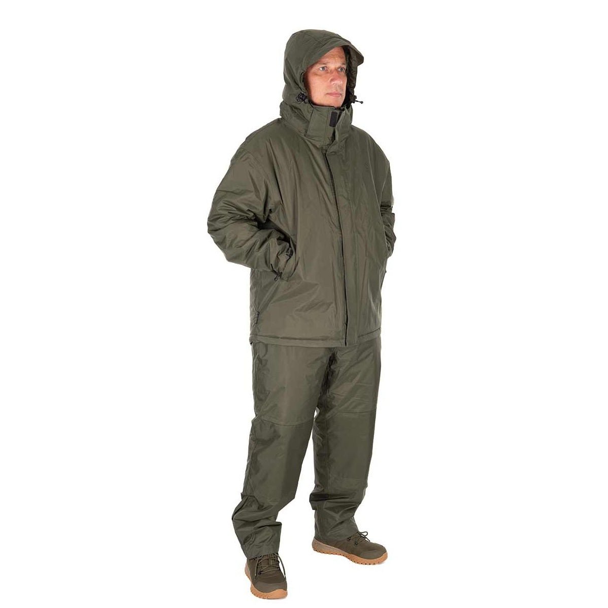 Traje térmico Fox Collection Winter 2 piezas Verde - Tienda Carpfishing