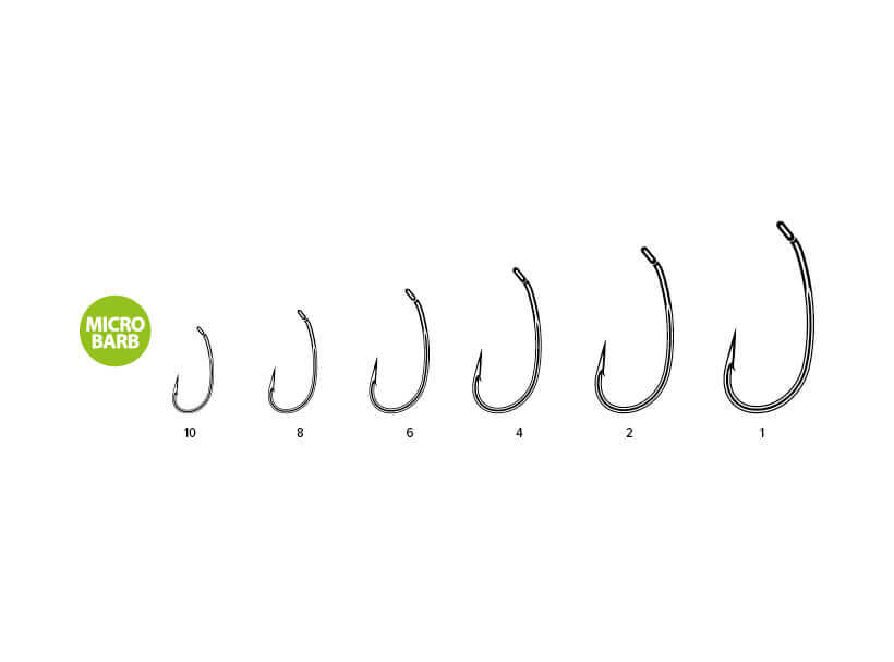 Anzuelos Carp Spirit Medium Curve Shank 1