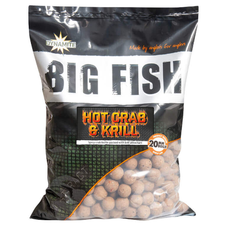 Boilies Dynamite Baits Hot Crab Krill 20mm