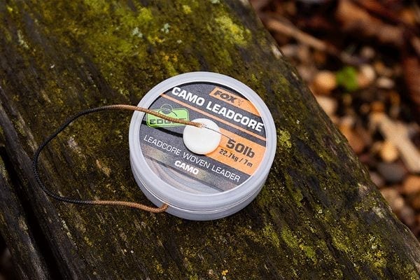 leadcore camo fox 50 lb