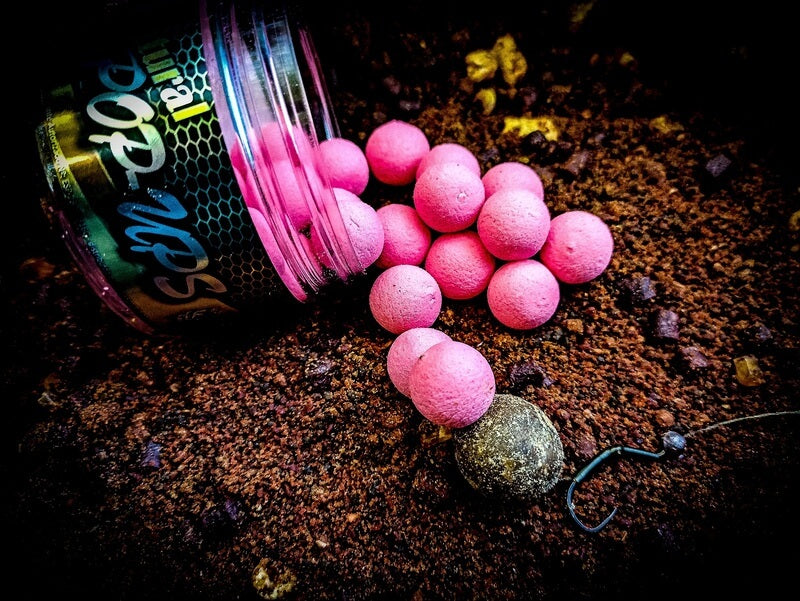 Pop Ups Pro Elite Baits Gold Antartic Krill Rosa 20 mm 2