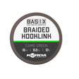 Trenzado Korda Basix Braided Camo Verde 18lb 10 m
