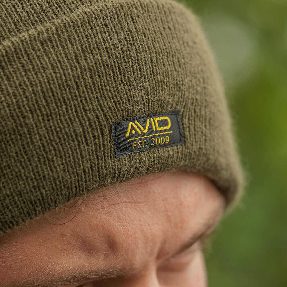 Gorro Avid Carp Minimal Verde - Tienda Carpfishing