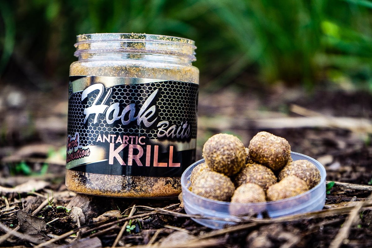 Hard Hook Baits Pro Elite Baits Gold Antartic Krill 20 mm - Tienda Carpfishing