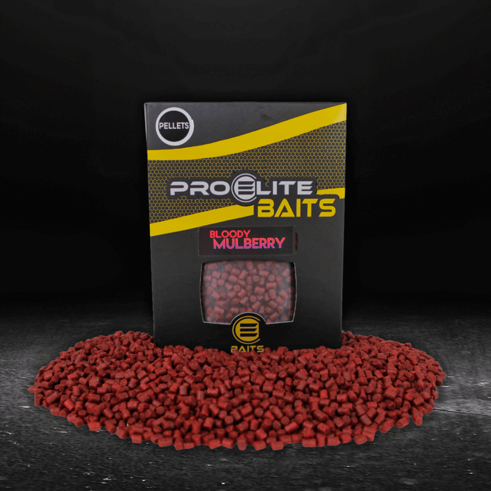 Pellets Pro Elite Baits Gold Bloody Mulberry 6 mm - Tienda Carpfishing