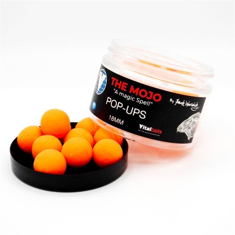 Pop ups Vitalbaits The Mojo Naranja 14 mm - Tienda Carpfishing