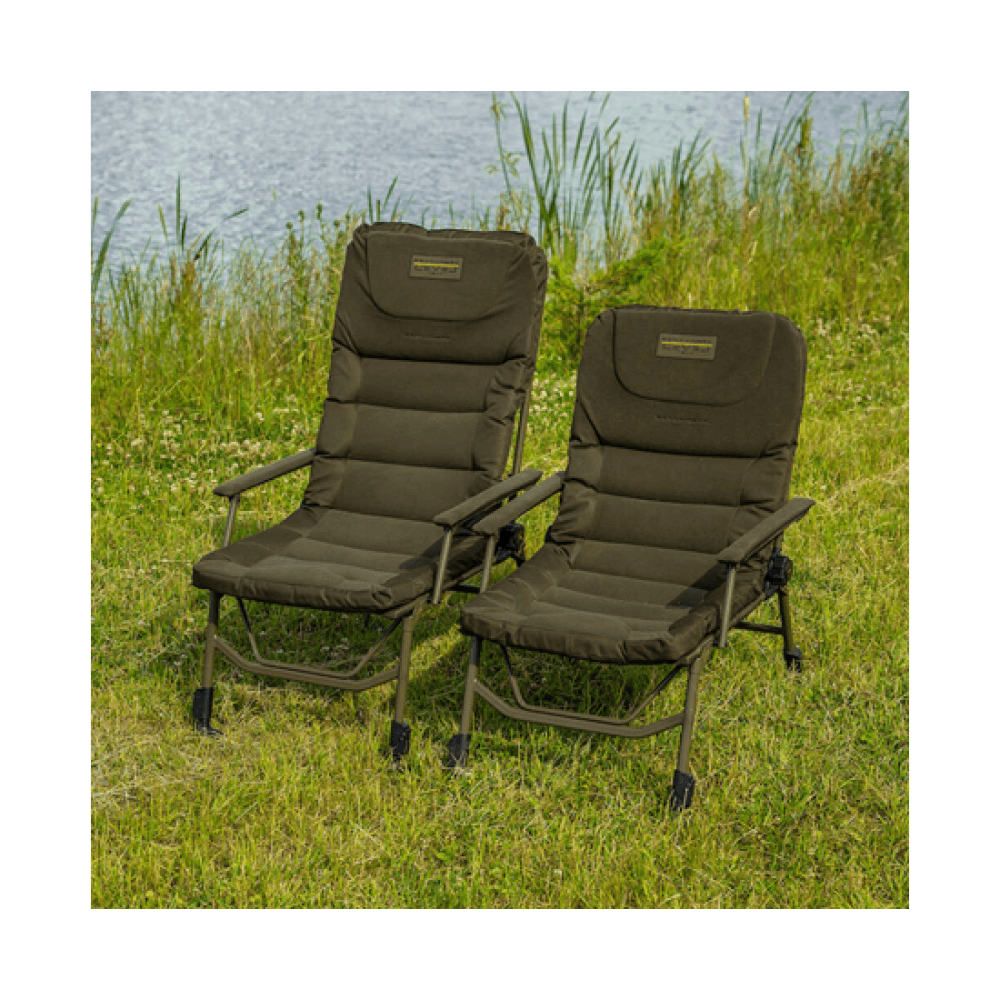 Silla Avid Carp Benchmark Leveltech HI - Back Reclinable - Tienda Carpfishing